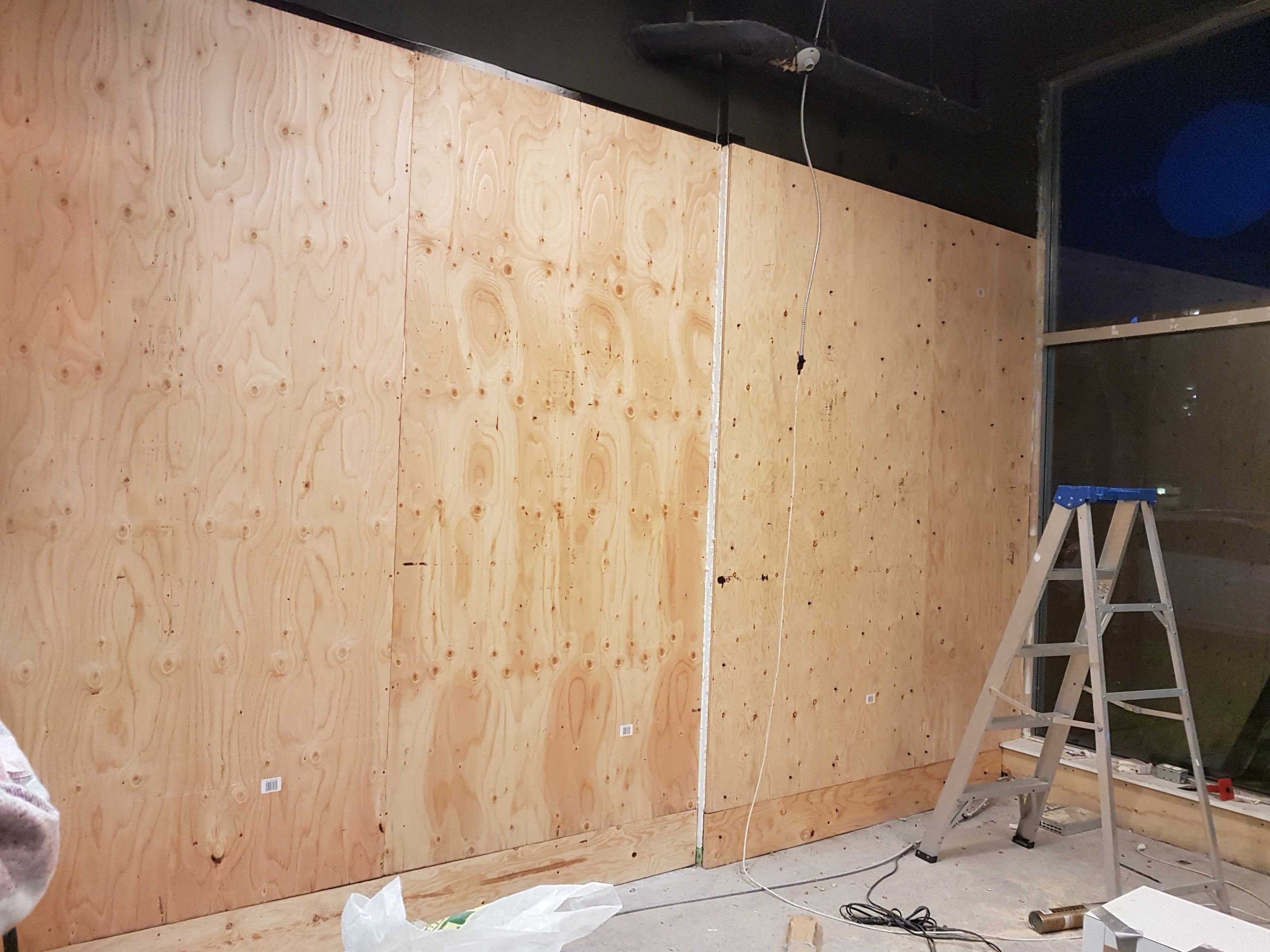 Flower shop renovation