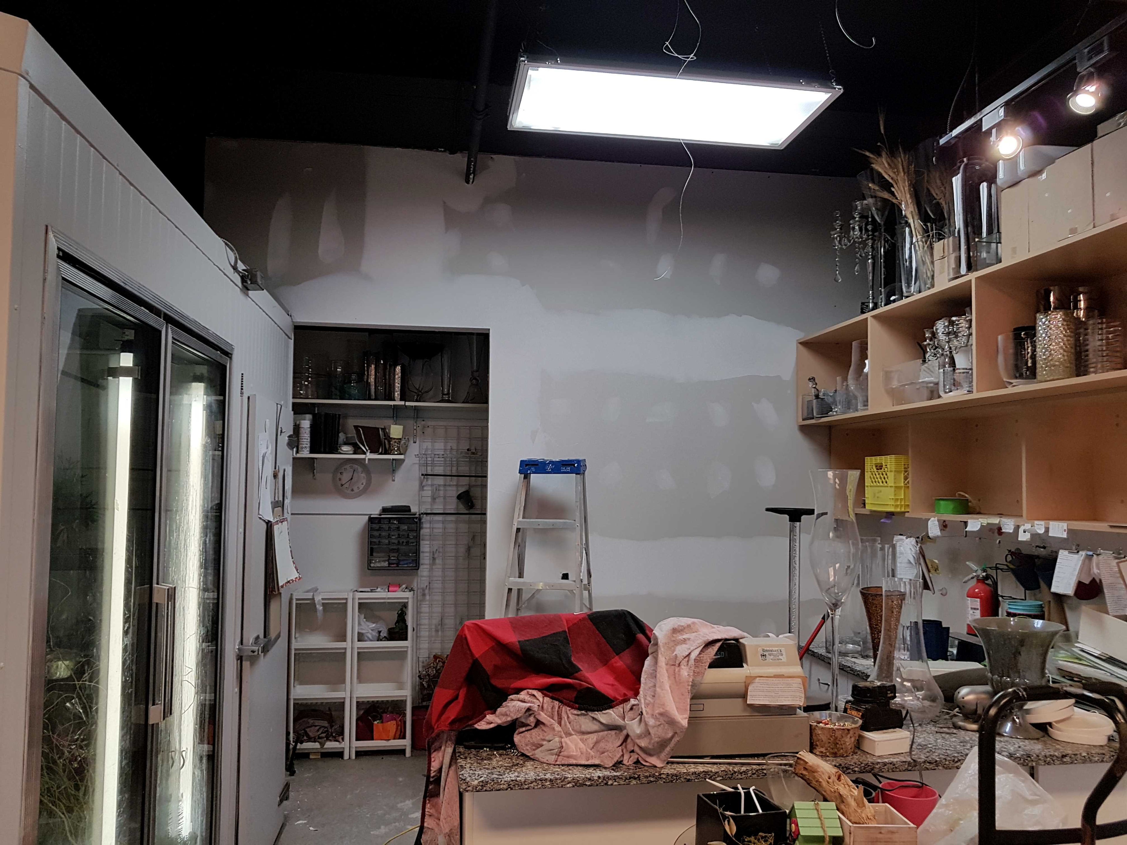 Flower shop renovation