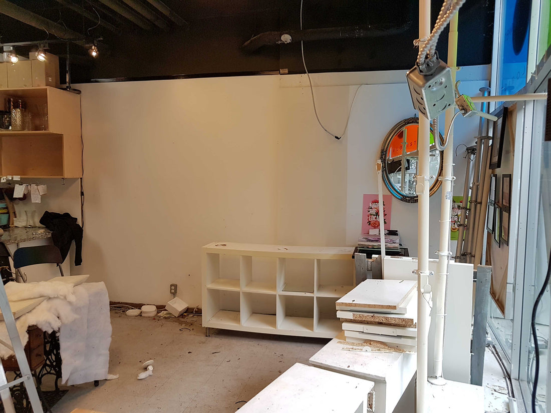 Flower shop renovation