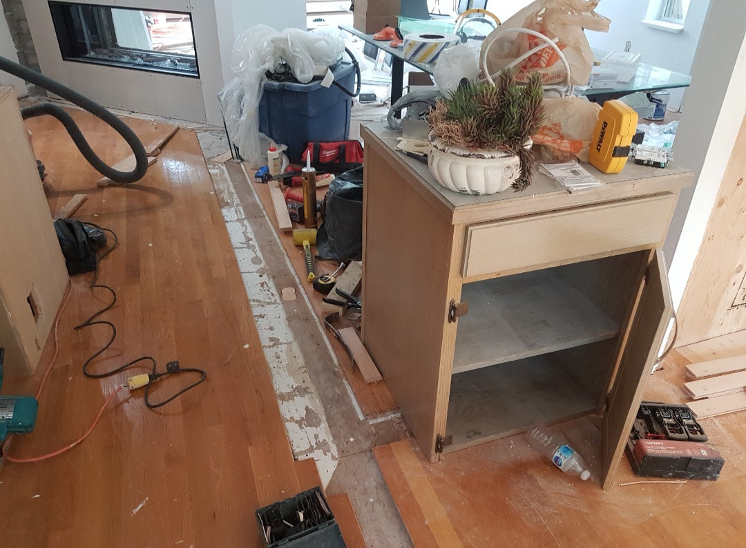 Hardwood refurbishing