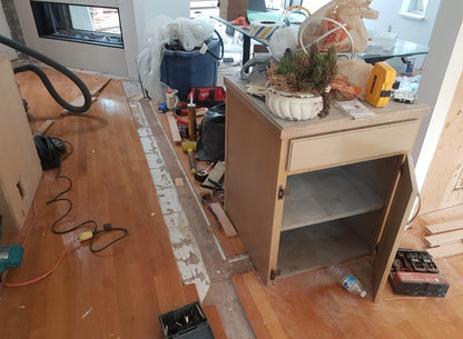 Hardwood refurbishing