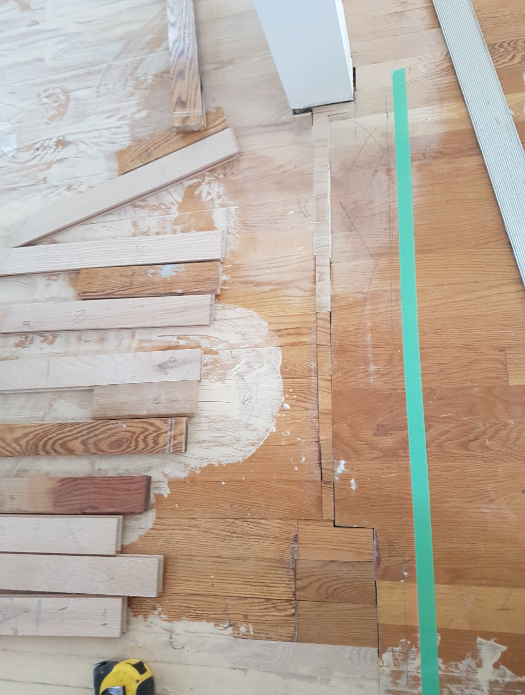 Hardwood refurbishing