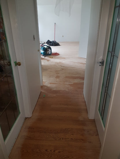 Hardwood refurbishing