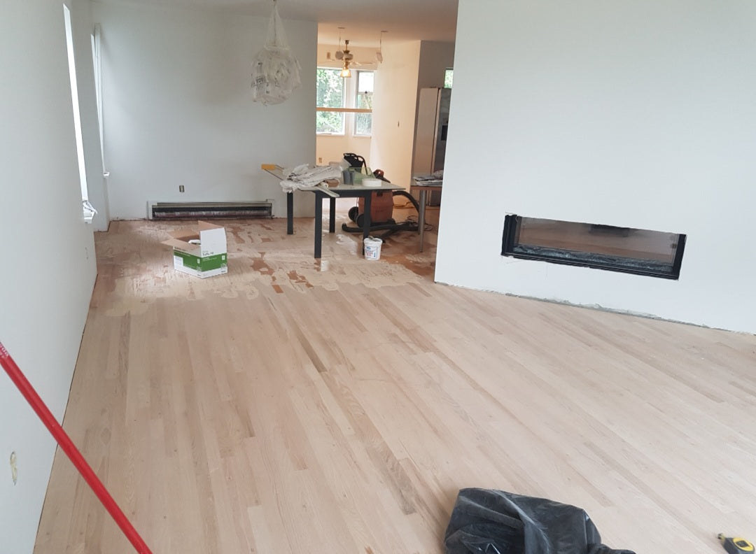 Hardwood refurbishing