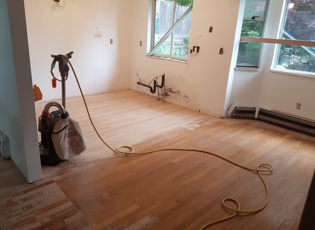 Hardwood refurbishing