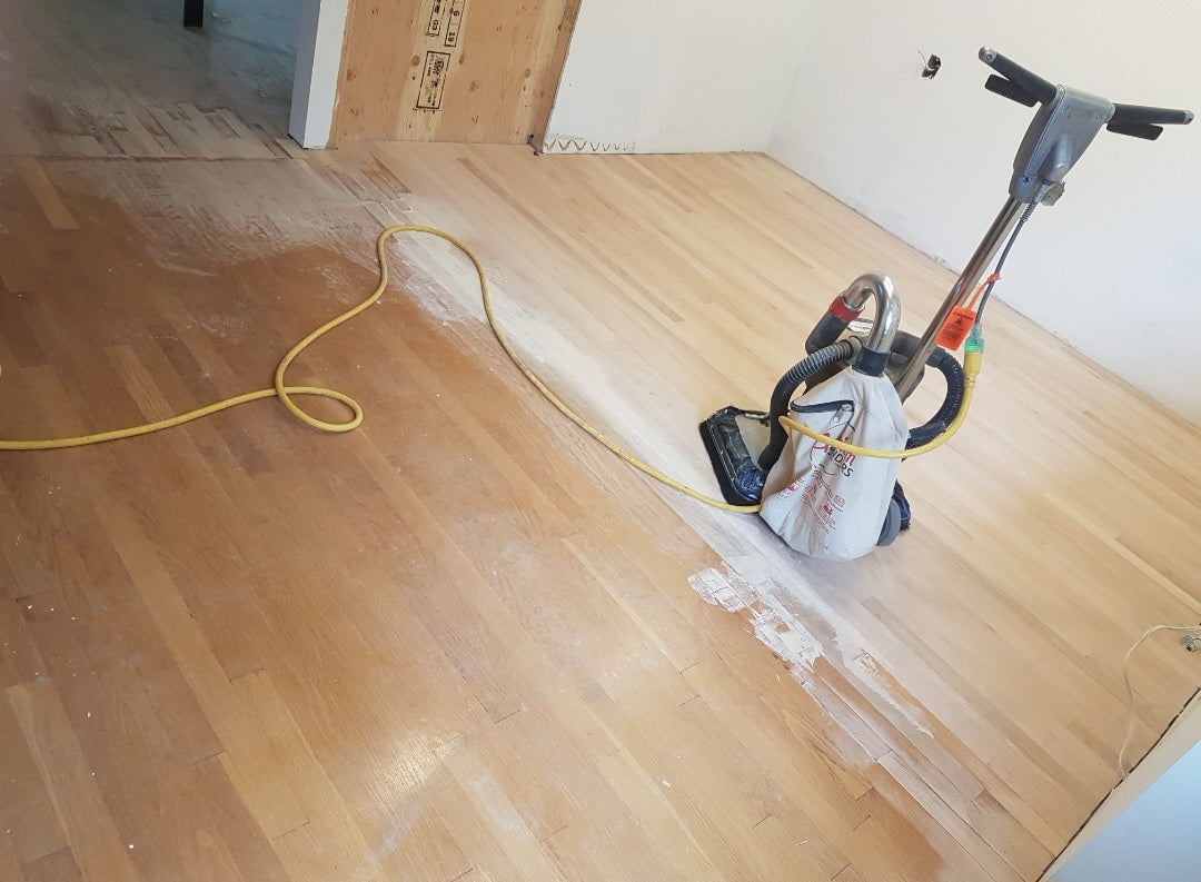 Hardwood refurbishing