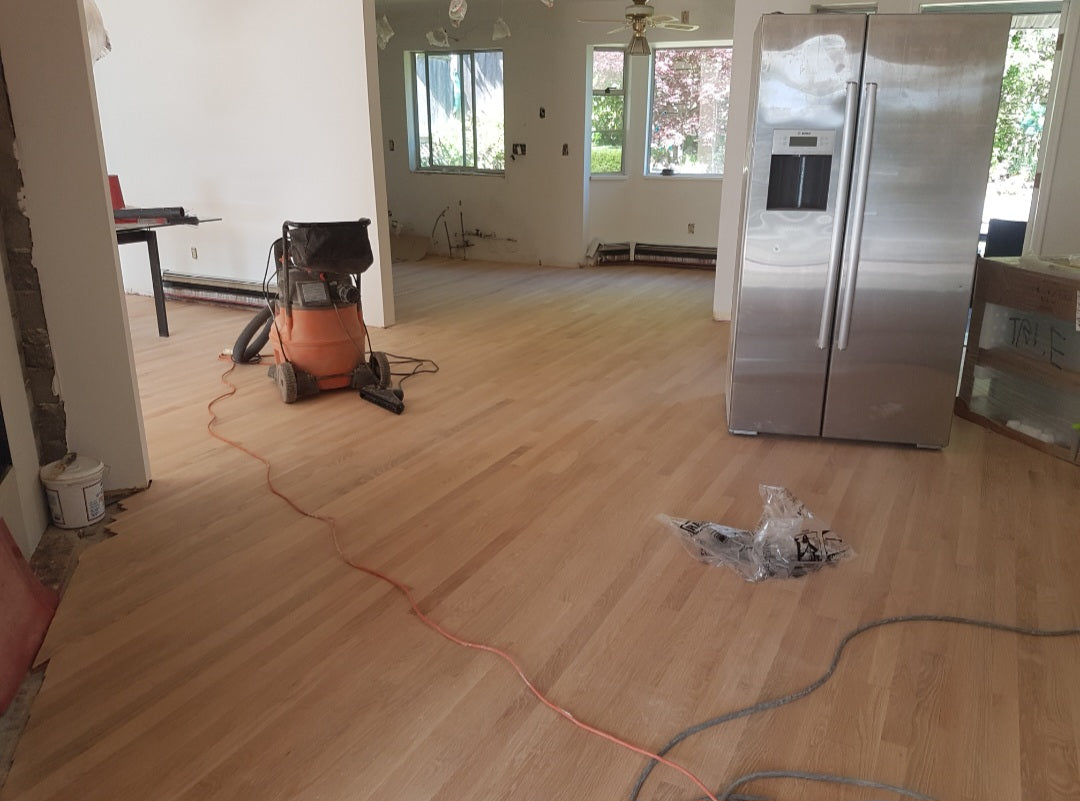 Hardwood refurbishing