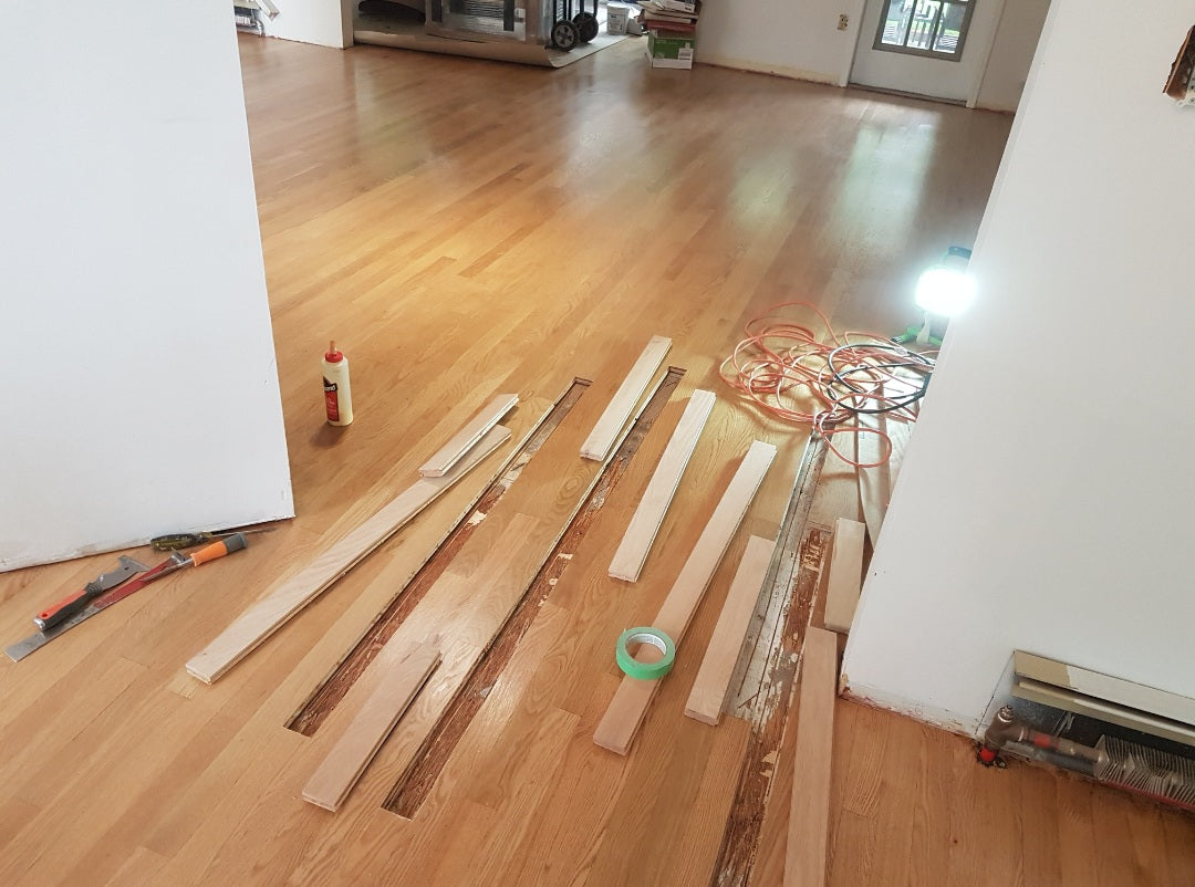 Hardwood refurbishing